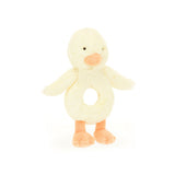 Jellycat Bashful Ducking Ring Rattle