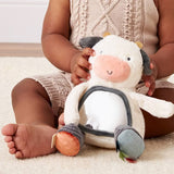 Itzy Ritzy Bitzy Mirror Sensory Tummy Time Mirror - Cow