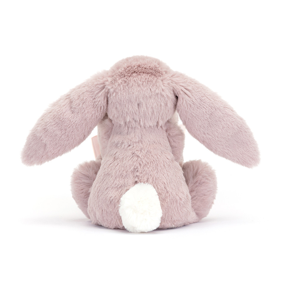 Jellycat Bashful Luxe Bunny Rosa Soother – Dimples Baby Brooklyn