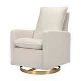 Babyletto Cali Pillowback Swivel Glider in Boucle