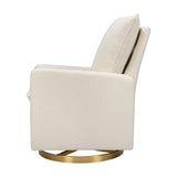 Babyletto Cali Pillowback Swivel Glider in Boucle