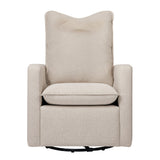 Babyletto Cali Pillowback Swivel Glider in Eco-Performance Fabric | Water Repellent & Stain Resistant