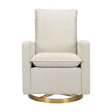 Babyletto Cali Pillowback Swivel Glider in Boucle
