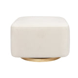 Babyletto Kiwi Gliding Ottoman in Eco-Performance Fabric