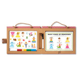Melissa & Doug Natural Play: Play, Draw, Create Reusable Drawing & Magnet Kit – Princesses