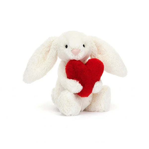 Jellycat Small Bashful Red Love Heart Bunny