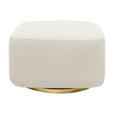 Babyletto Kiwi Gliding Ottoman in Boucle