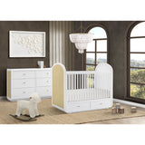 Bellini Aspen 4-in-1 Convertible Crib with Underdrawer