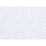 Bellini Leaves Organic Jersey Cotton Crib Sheet and Changing Pad Cover Set