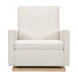 Babyletto Cali Pillowback Chair and a Half Glider in Eco-Performance Fabric | Water Repellent & Stain Resistant
