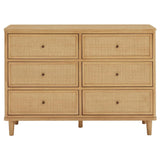namesake Marin with Cane 6 Drawer Assembled Dresser