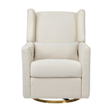 Babyletto Kiwi Electronic Recliner and Swivel Glider in Boucle with USB port
