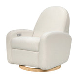 Babyletto Nami Electronic Recliner and Swivel Glider Recliner in Boucle with USB port