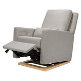 Babyletto Sigi Electronic Recliner and Glider in Eco-Performance Fabric with USB port | Water Repellent & Stain Resistant