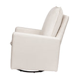 Babyletto Cali Pillowback Swivel Glider in Eco-Performance Fabric | Water Repellent & Stain Resistant