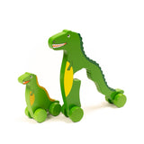 Jack Rabbit Creations Big & Little T-Rex Push Toy