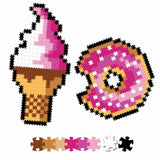 Fat Brain Toys Jixelz 700 pc Set - Sweet Treats