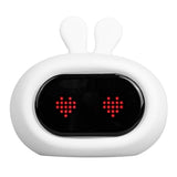 LumiClock Bunny - Night Light Clock For Kids & Nursery