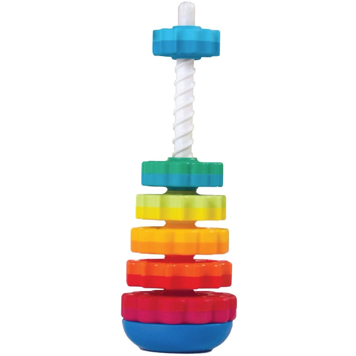 Fat brain toys cheap spinagain stacking toy