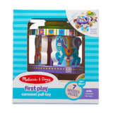 Melissa & Doug First Play Carousel Pull Toy