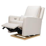 Babyletto Sigi Electronic Recliner and Glider in Eco-Performance Fabric with USB port | Water Repellent & Stain Resistant