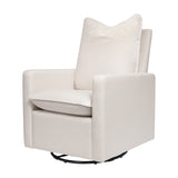 Babyletto Cali Pillowback Swivel Glider in Eco-Performance Fabric | Water Repellent & Stain Resistant