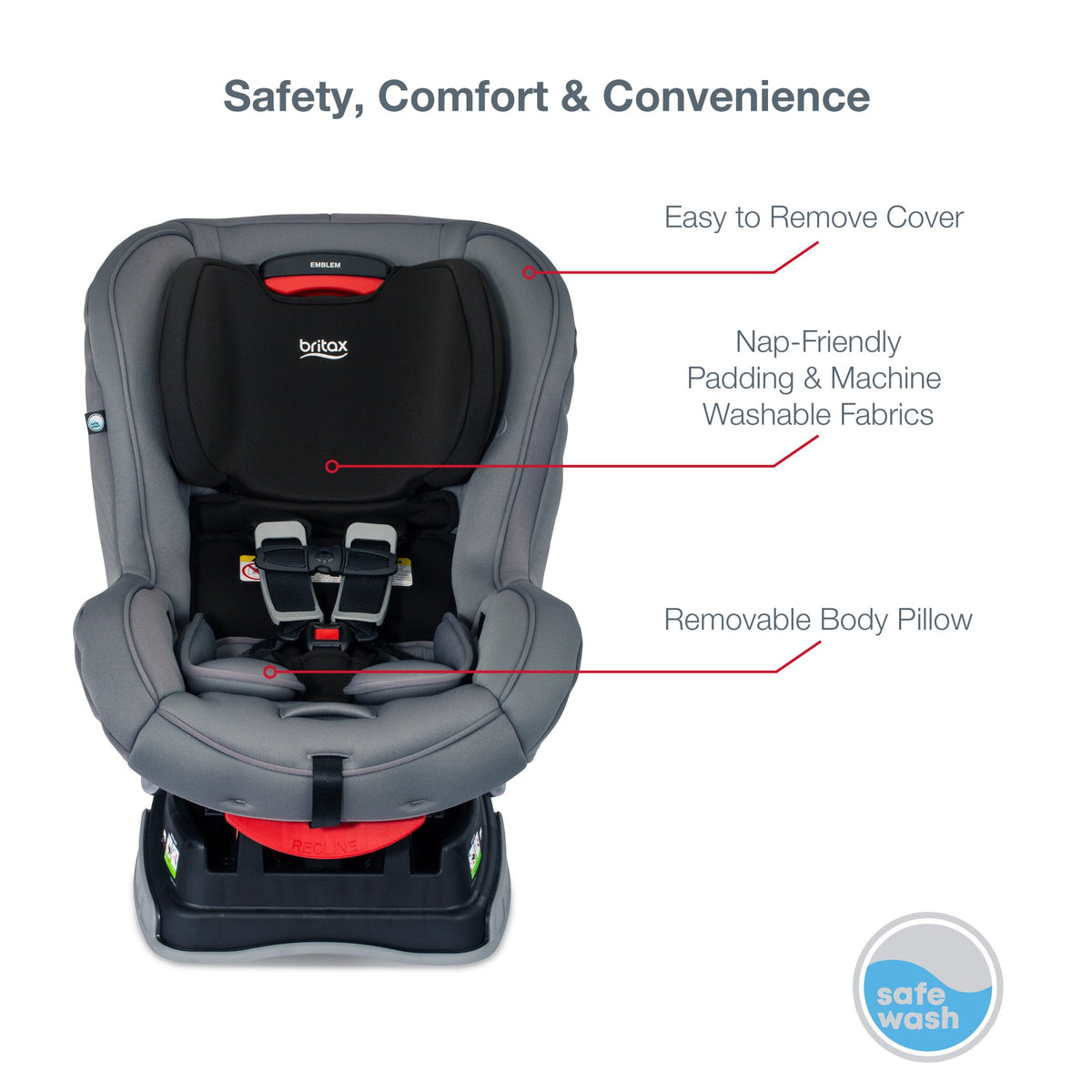 Britax Emblem 3 Stage Convertible Car Seat Dimples Baby Brooklyn