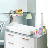 Play Tots Clear Choice Acrylic Lucite Changers With Side Compartments - 6MM Thick Diaper Changing Tray