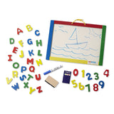 Melissa & Doug Magnetic Chalkboard and Dry-Erase Board
