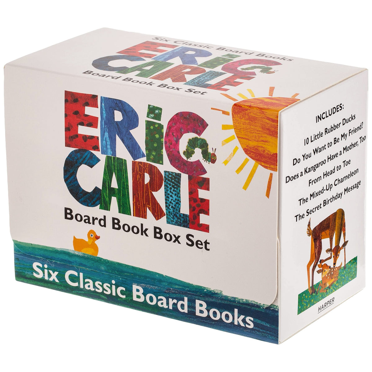 Eric Carle Six Classic Board Books Box Set – Dimples Baby Brooklyn