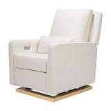Babyletto Sigi Electronic Recliner and Glider in Eco-Performance Fabric with USB port | Water Repellent & Stain Resistant