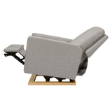 Babyletto Sigi Electronic Recliner and Glider in Eco-Performance Fabric with USB port | Water Repellent & Stain Resistant