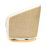 Babyletto Madison Swivel Glider in Boucle and Cane