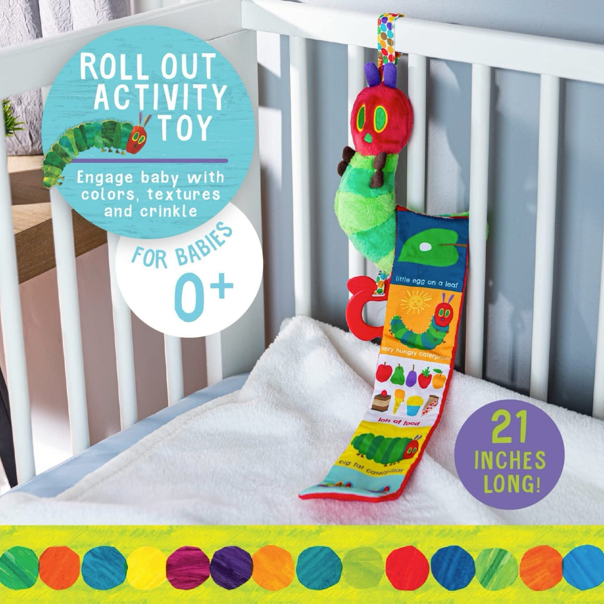 Hungry caterpillar pram toy online