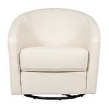 Babyletto Madison Swivel Glider in Eco-Performance Fabric | Water Repellent & Stain Resistant