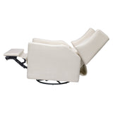 Babyletto Kiwi Electronic Recliner and Swivel Glider in Eco-Performance Fabric with USB port | Water Repellent & Stain Resistant