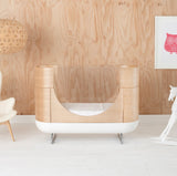 Ubabub Pod 2-in-1 Convertible Crib with Toddler Bed Conversion Kit