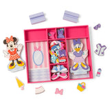 Melissa & Doug Disney Minnie & Daisy Deluxe Wooden Magnetic Dress-Up