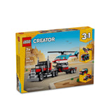 LEGO CREATOR 3IN1 Flatbed Truck with Helicopter