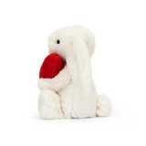 Jellycat Small Bashful Red Love Heart Bunny