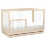Babyletto Harlow Acrylic 3-in-1 Convertible Crib with Toddler Bed Conversion Kit