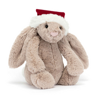 Jellycat Medium Bashful Christmas Bunny