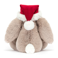 Jellycat Medium Bashful Christmas Bunny