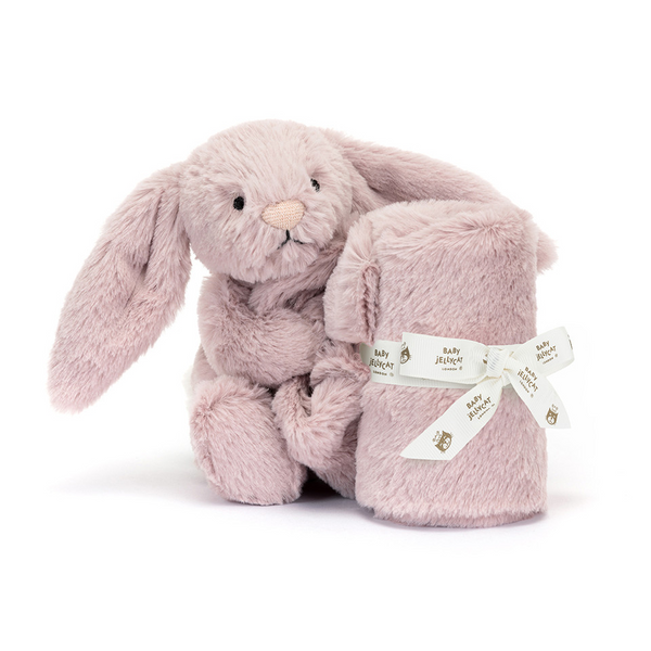 Jellycat Bashful Luxe Bunny Rosa Soother