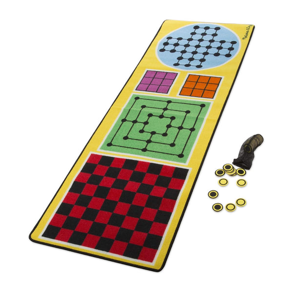 Melissa & Doug 4-in-1 Game Rug