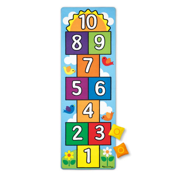 Melissa & Doug Hop & Count Hopscotch Rug