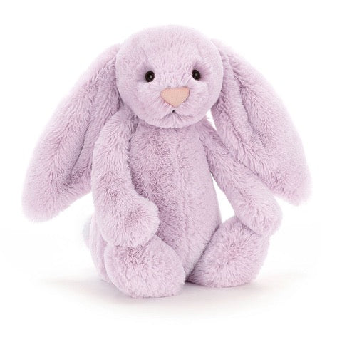 Jellycat Medium Bashful Lilac Bunny