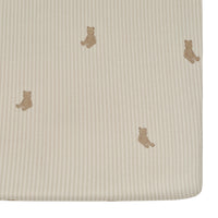 Oilo Bear Crib Sheet