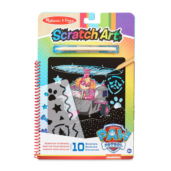 Melissa & Doug PAW Patrol Scratch Art Pad - Skye