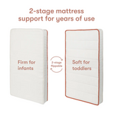 Babyletto x Avocado Dual-stage, Organic & Non-Toxic Crib Mattress